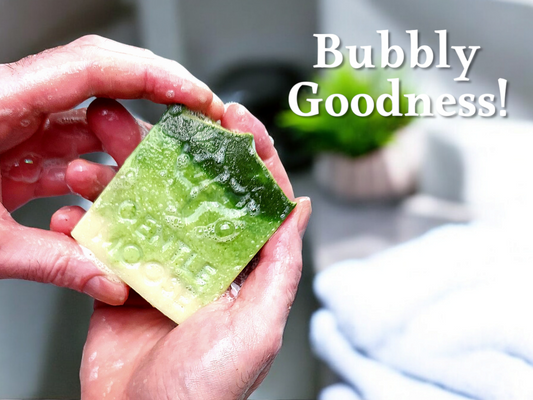 Showering with Bubbly Handmade Soap: The Simple Joy of Lathering Up