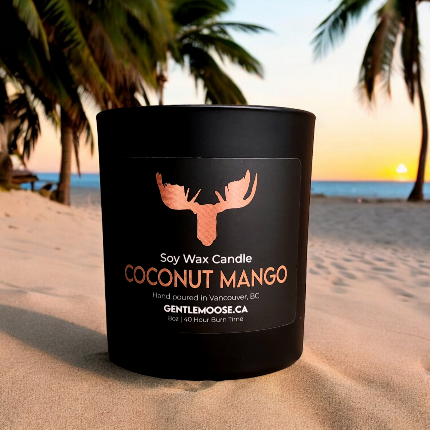 Soy Wax Candle Coconut Mango