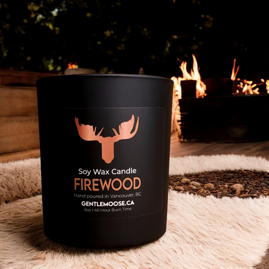 Soy Wax Candle Firewood