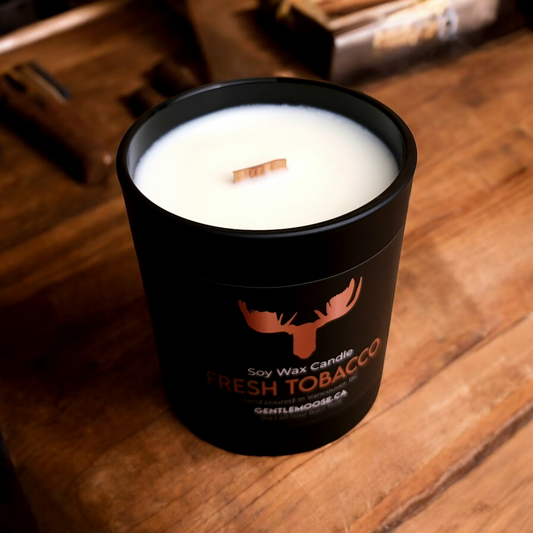 Soy Wax Candle Fresh Tobacco