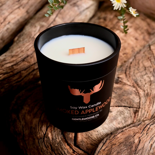 Soy Wax Candle Smoked Applewood