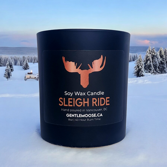 Soy Wax Candle Sleigh Ride