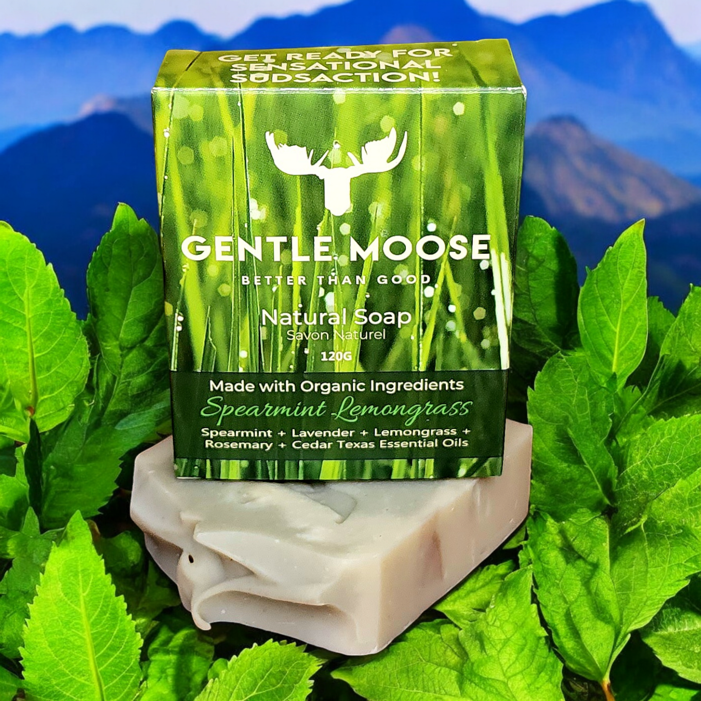 Spearmint Lemongrass Natural Soap